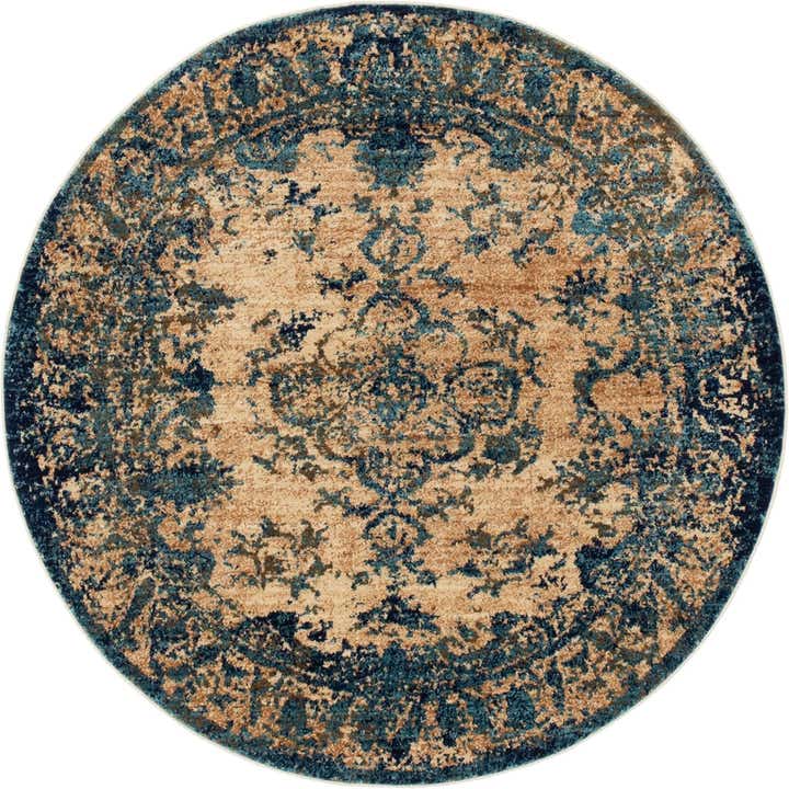 4' 5 x 4' 5 Charlestown Round Rug