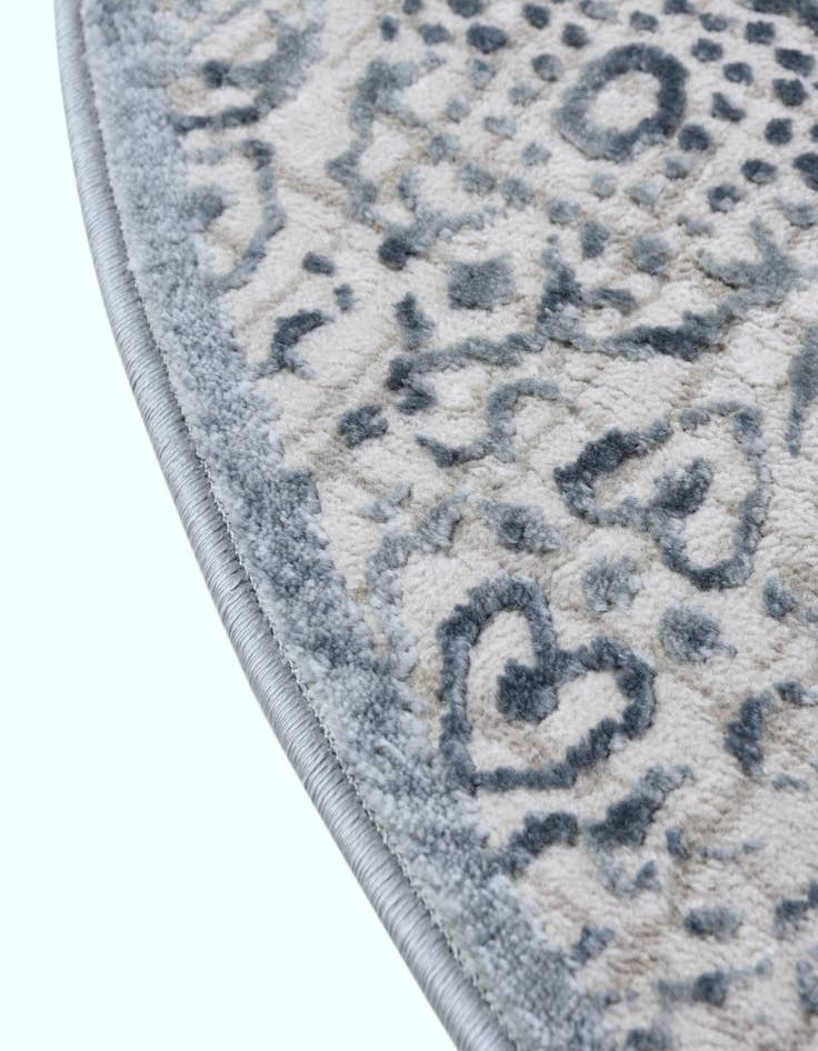 Detail image of 5' 3 x 5' 3 Chesterfield Round Rug