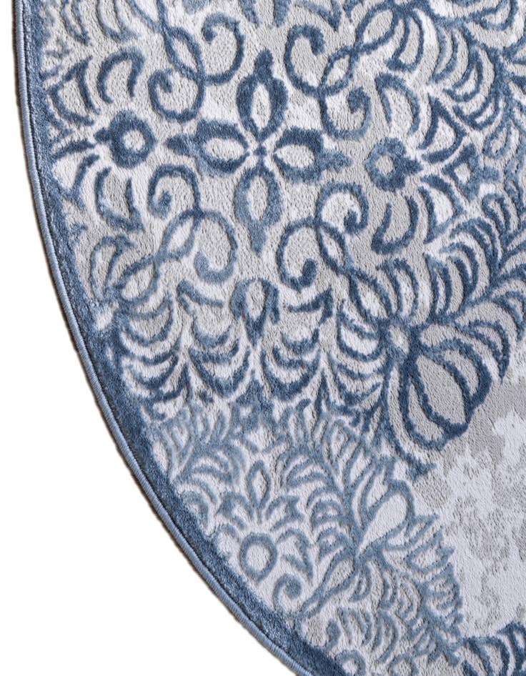 Detail image of 4' x 4' Chesterfield Round Rug