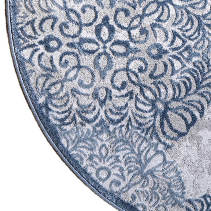 Detail image of 4' x 4' Derbyshire Round Rug