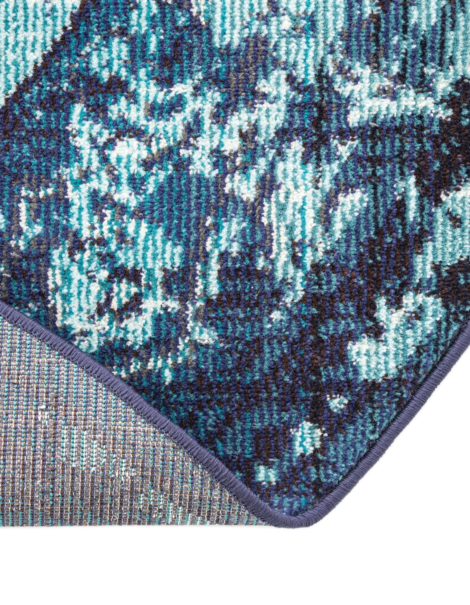 6' x 6' Washable Fleur Round Rug