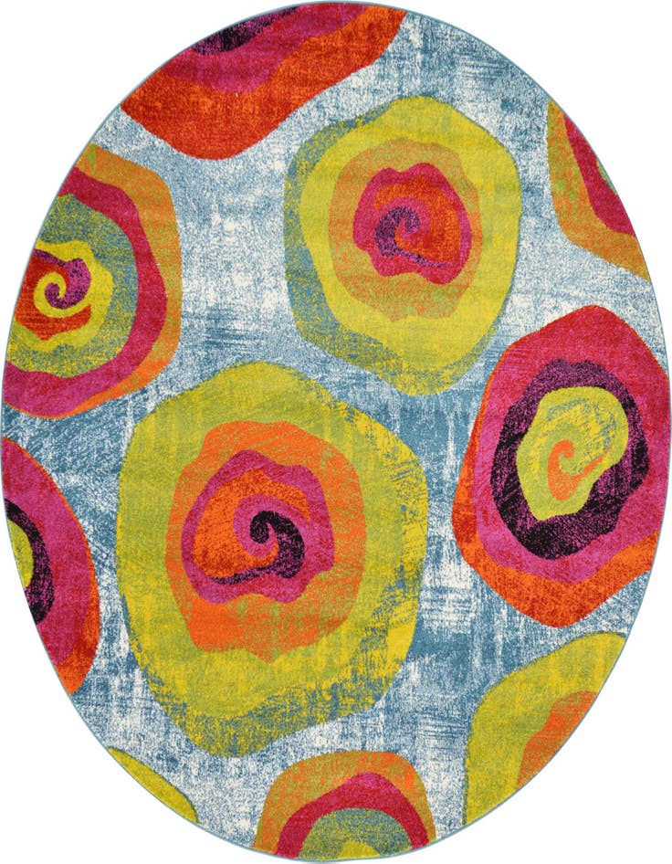 Detail image of 8' x 8' Florence Round Rug