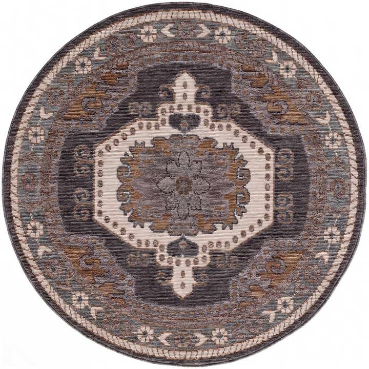 5' x 5' Grand Tradition Round Rug