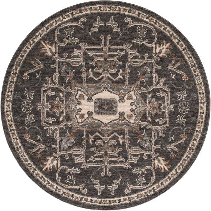 5' x 5' Grand Tradition Round Rug