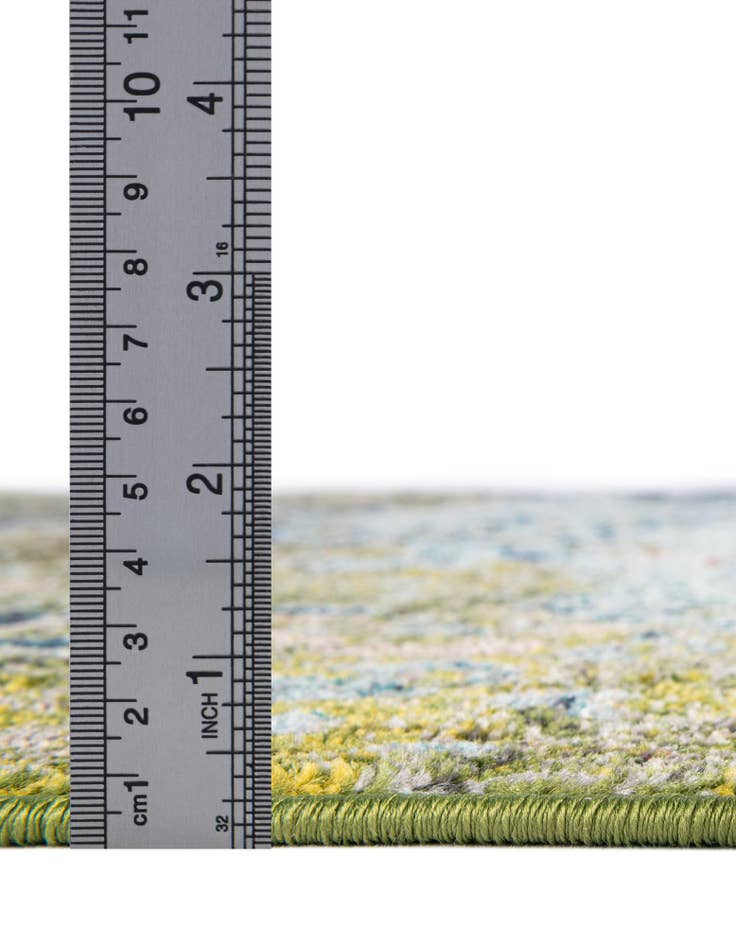 Detail image of 8' x 8' Washable Hyacinth Round Rug