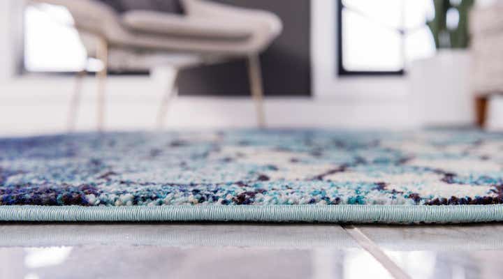 6' x 6' Washable Hyacinth Round Rug