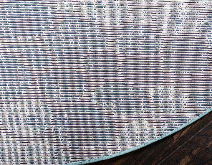 6' x 6' Washable Hyacinth Round Rug