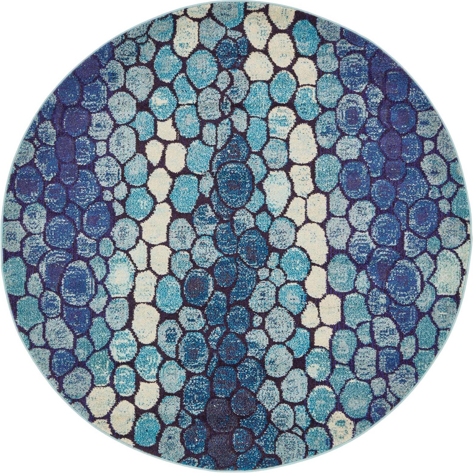 6' x 6' Washable Hyacinth Round Rug