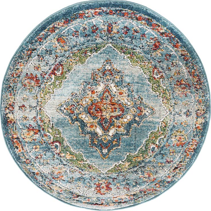 Detail image of 3' 3 x 3' 3 Isabella Round Rug