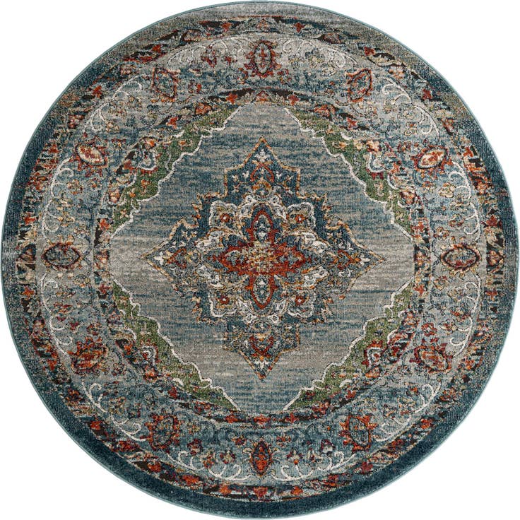 Detail image of 6' x 6' Isabella Round Rug