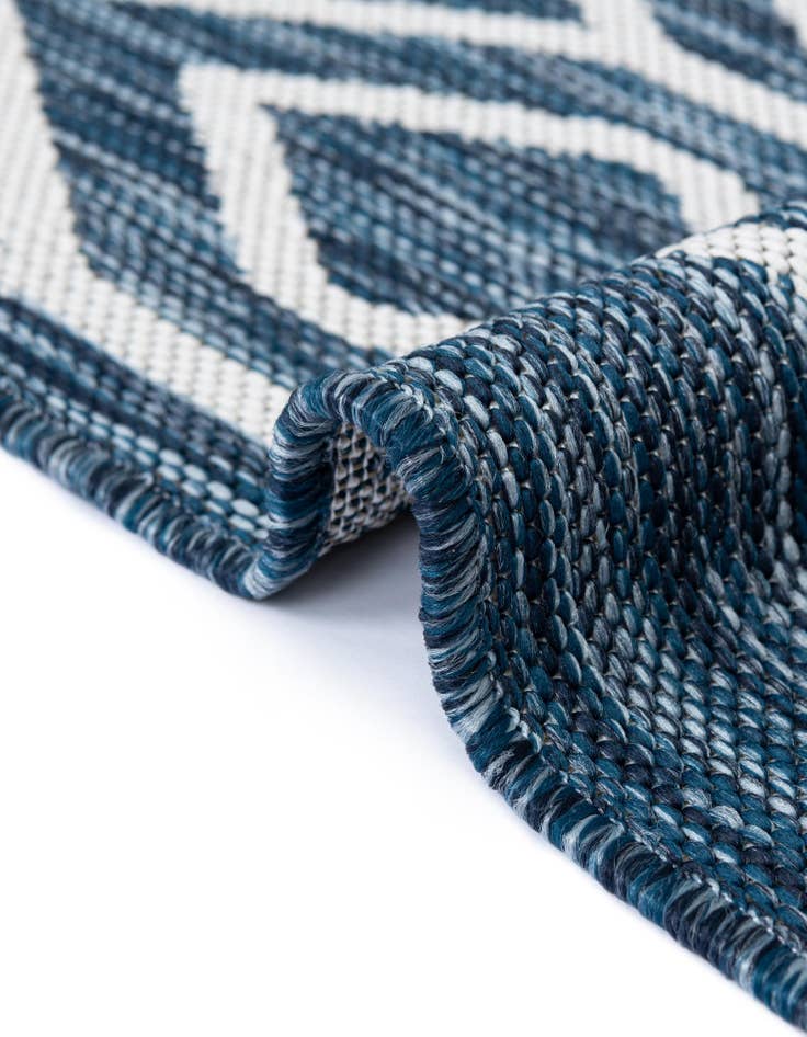 Detail image of 6' 7 x 6' 7  Washable Jill Zarin Turks and Caicos Indoor / Outdoor Round Rug