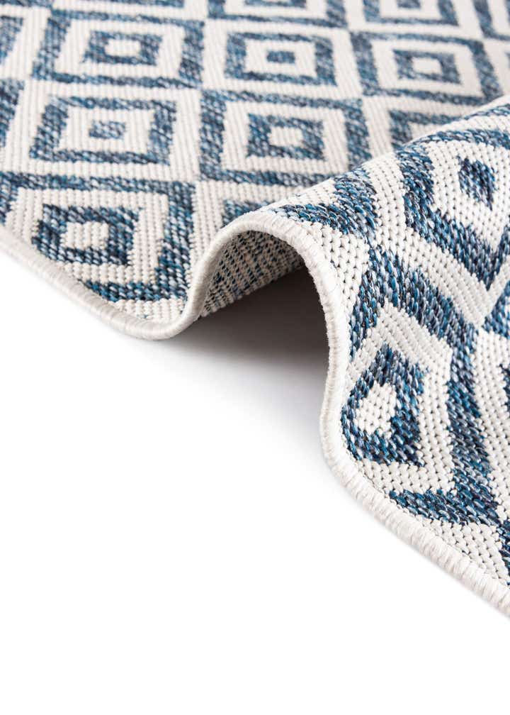 6' 7 x 6' 7 Easy-Clean Jill Zarin Costa Rica Indoor / Outdoor Round Rug