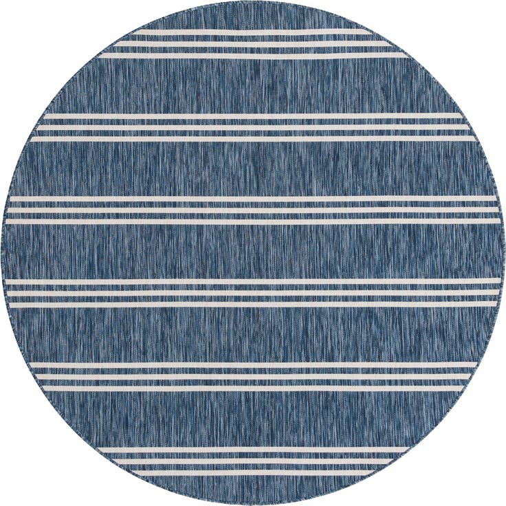 Detail image of 6' 7 x 6' 7 Easy-Clean Jill Zarin Anguilla Indoor / Outdoor Round Rug
