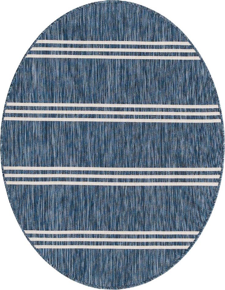 Detail image of 4' x 4' Easy-Clean Jill Zarin Anguilla Indoor / Outdoor Round Rug