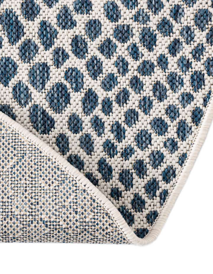 10' 8 x 10' 8 Easy-Clean Jill Zarin Cape Town Indoor / Outdoor Round Rug