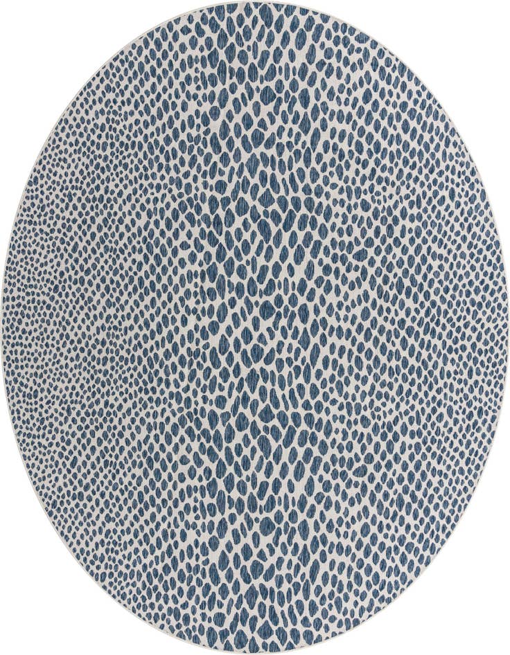 Detail image of 10' 8 x 10' 8 Easy-Clean Jill Zarin Cape Town Indoor / Outdoor Round Rug