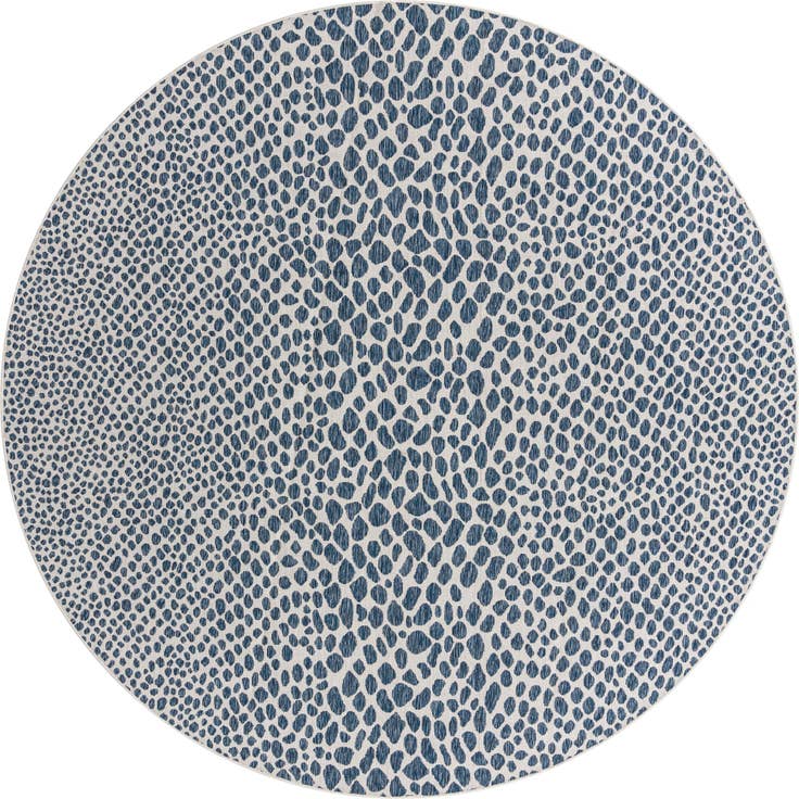 Detail image of 10' 8 x 10' 8 Easy-Clean Jill Zarin Cape Town Indoor / Outdoor Round Rug