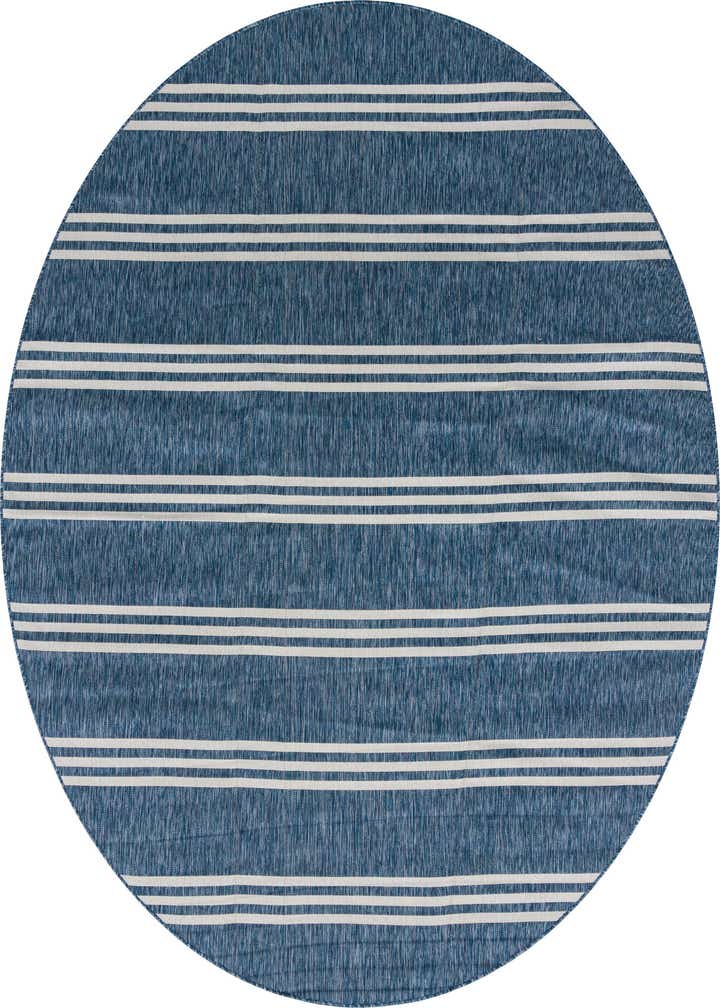 10' 8 x 10' 8 Easy-Clean Jill Zarin Anguilla Indoor / Outdoor Round Rug