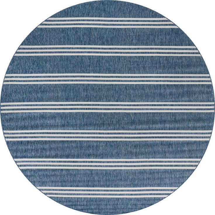 Detail image of 13' x 13' Easy-Clean Jill Zarin Anguilla Indoor / Outdoor Round Rug