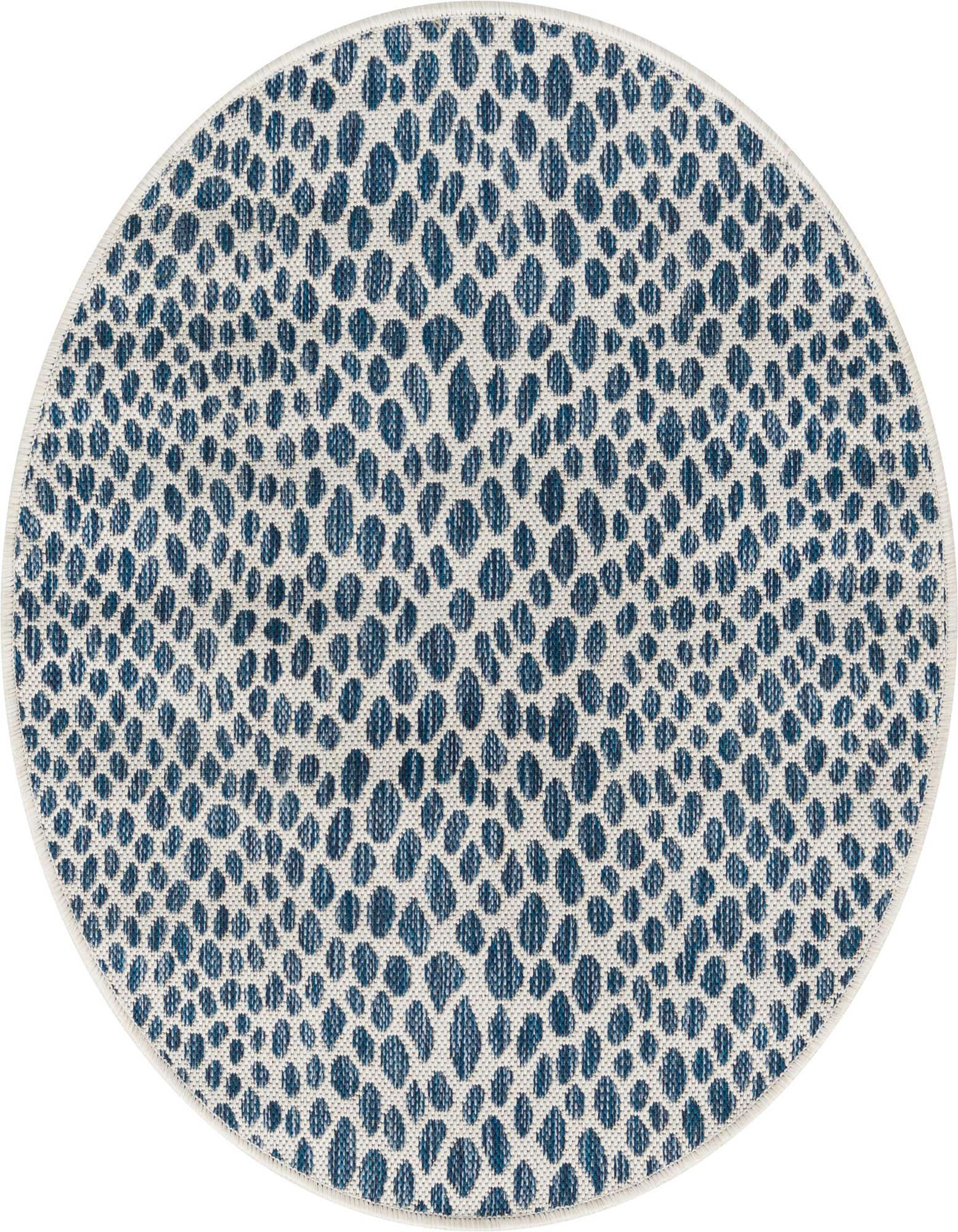 3' x 3' Easy-Clean Jill Zarin Cape Town Indoor / Outdoor Round Rug