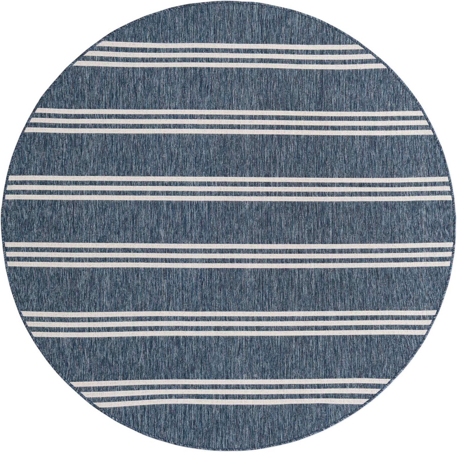 7' x 7' Easy-Clean Jill Zarin Indoor / Outdoor Round Rug