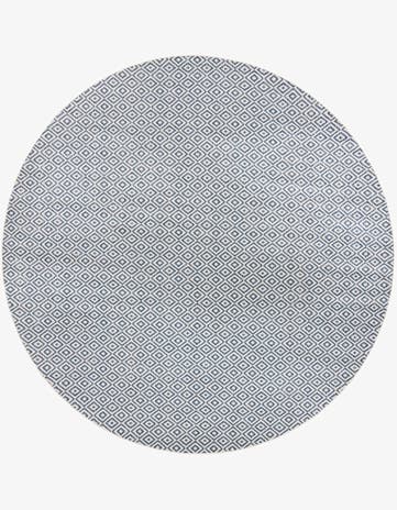 13' x 13' Easy-Clean Jill Zarin Costa Rica Indoor / Outdoor Round Rug