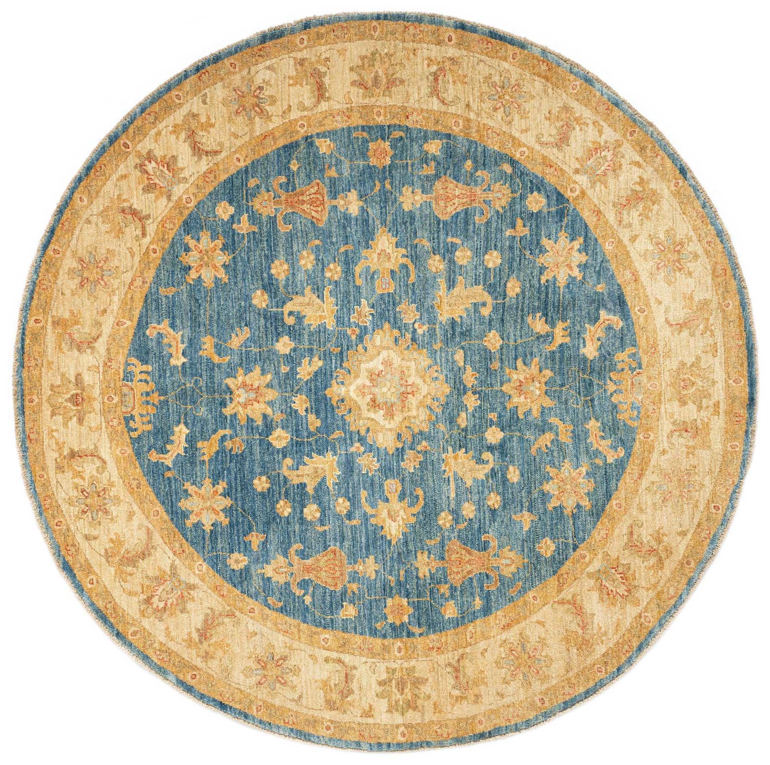 200cm x 200cm Kaizar Wool Round Rug