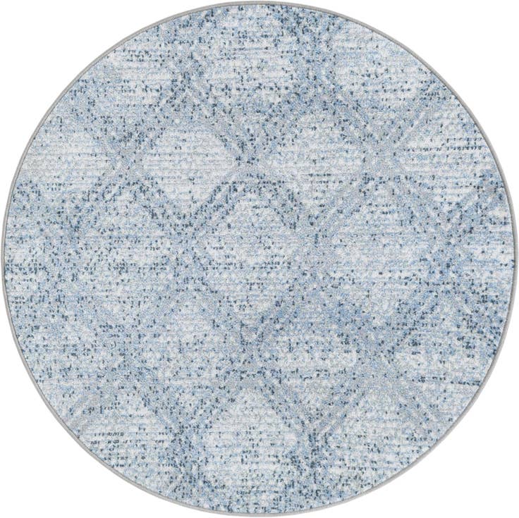 Detail image of 3' 3 x 3' 3 Kamala Washable Round Rug