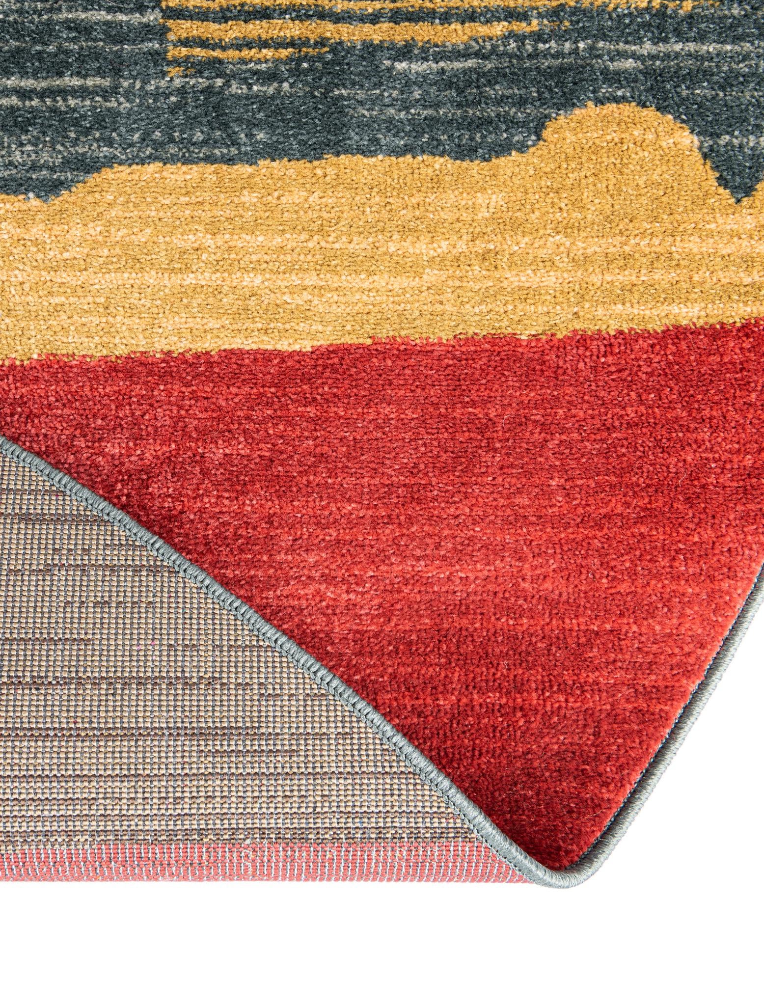 8' x 8' Kashkuli Gabbeh Round Rug