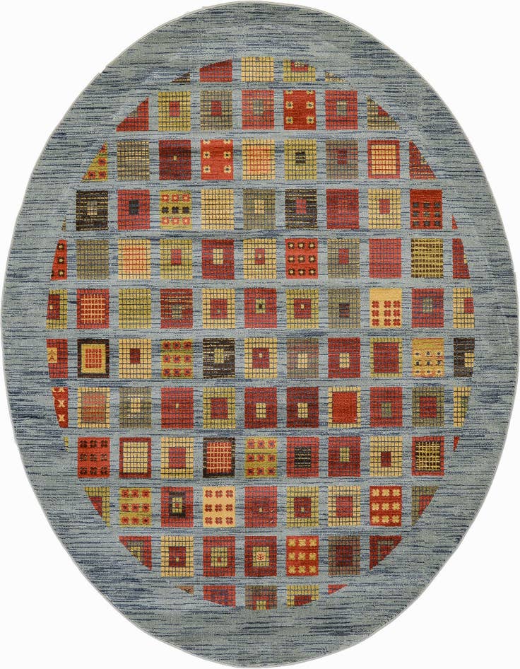 Detail image of 8' x 8' Kashkuli Gabbeh Round Rug