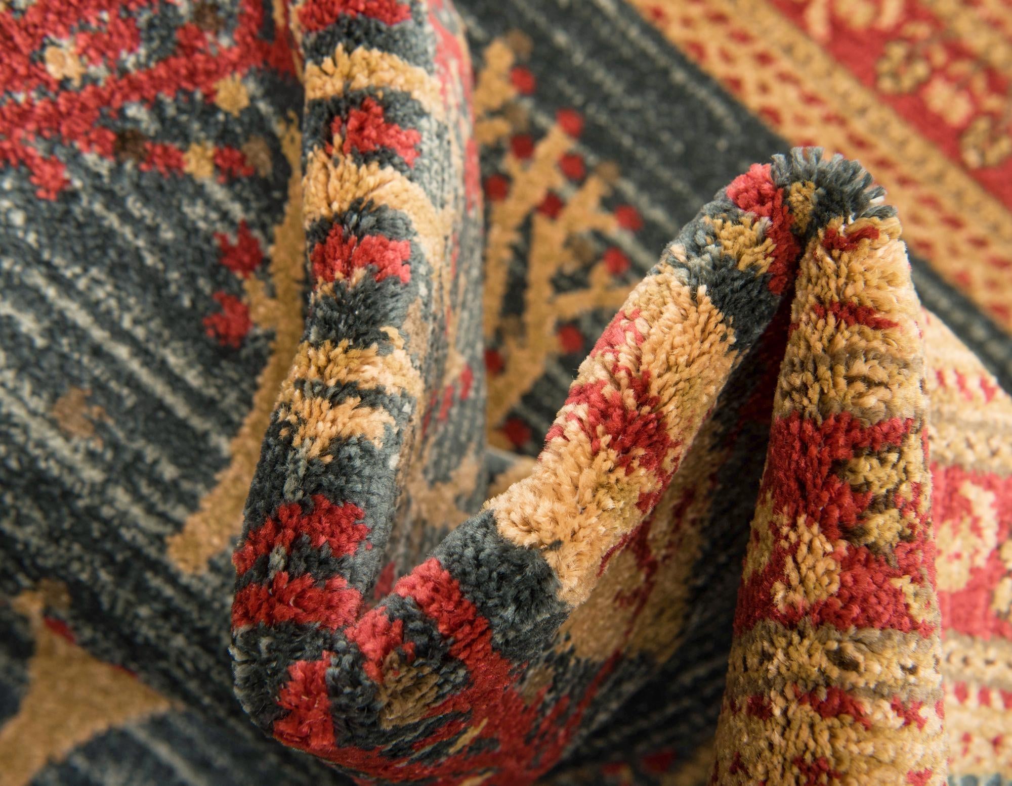 100cm x 100cm Kashkuli Gabbeh Round Rug