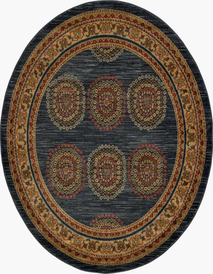 Detail image of 6' x 6' Kashkuli Gabbeh Round Rug