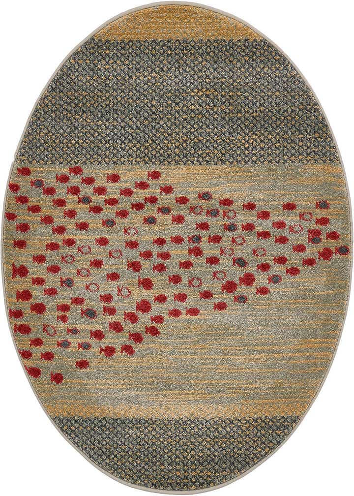 3' x 3' Kashkuli Gabbeh Round Rug