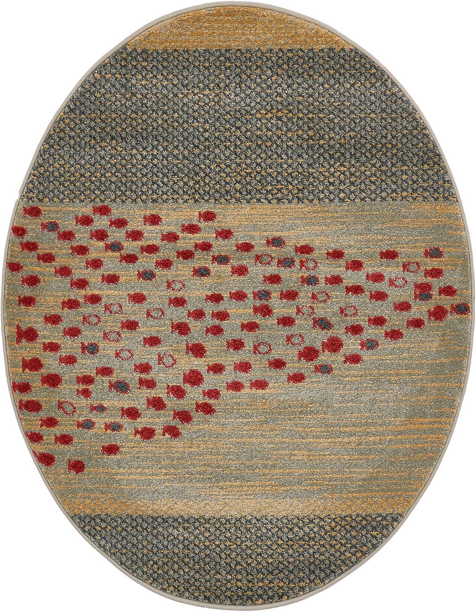 3' x 3' Kashkuli Gabbeh Round Rug