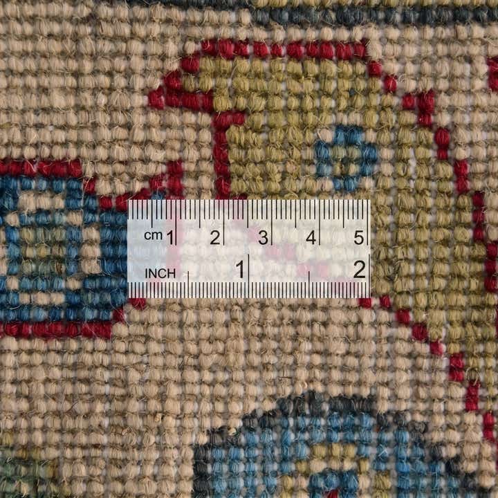6' 7 x 6' 7 Hand Knotted Kazak Round Rug