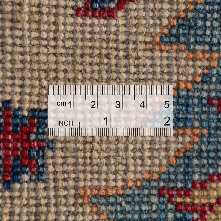 Detail image of 8' x 8' 1 Hand Knotted Kazak Round Rug