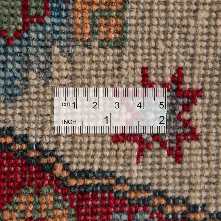 6' 3 x 6' 3 Hand Knotted Kazak Round Rug