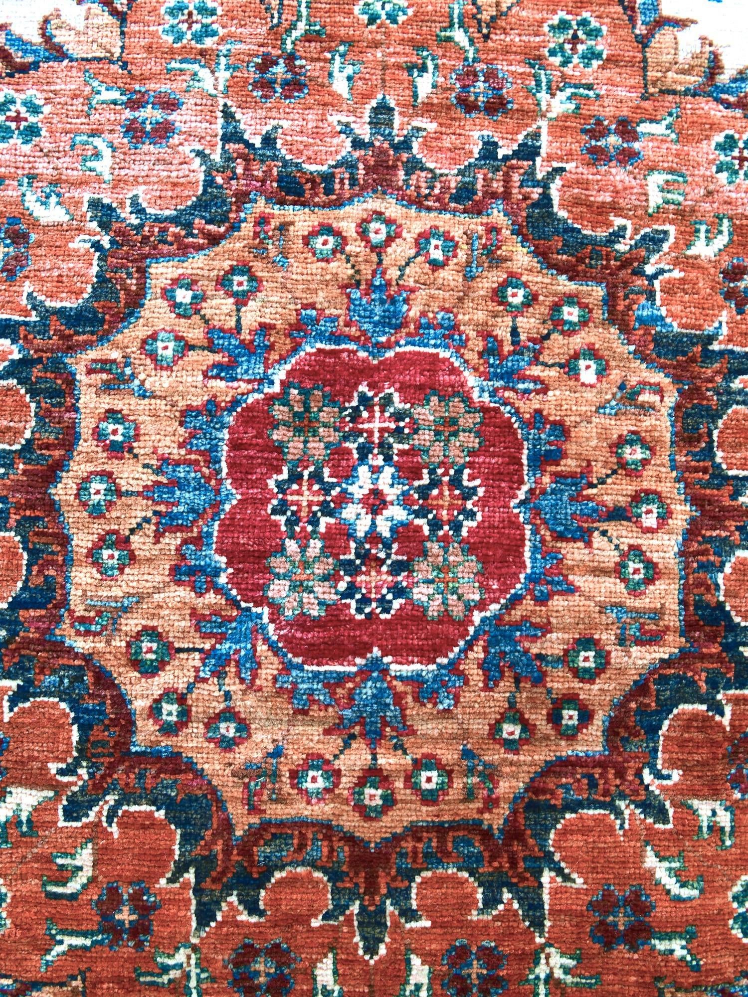 5' 10 x 5' 10 Hand Knotted Kazak Round Rug