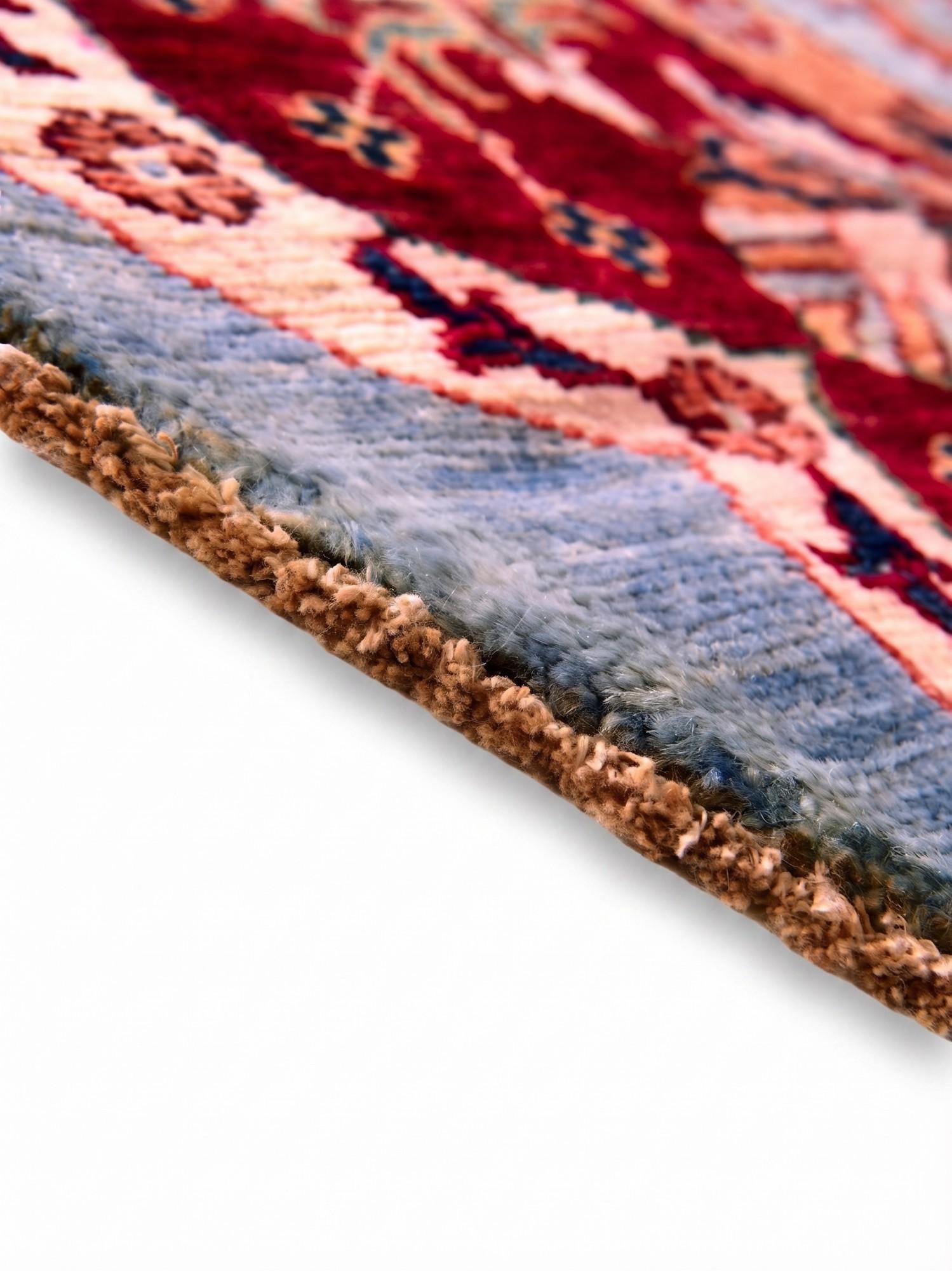 Detail image 8 of 12: 5' 9 x 5' 9 Hand Knotted Kazak Round Rug