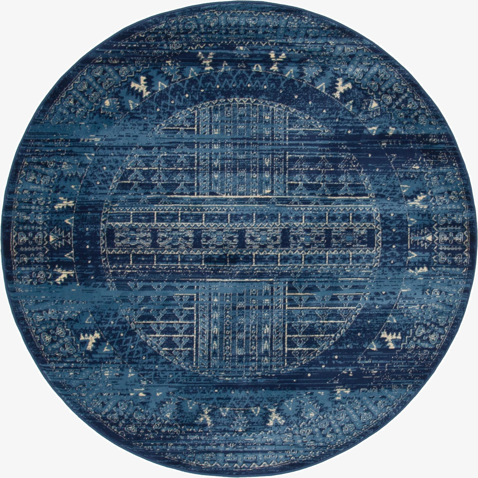 3' 3 x 3' 3 Kennedy Round Rug