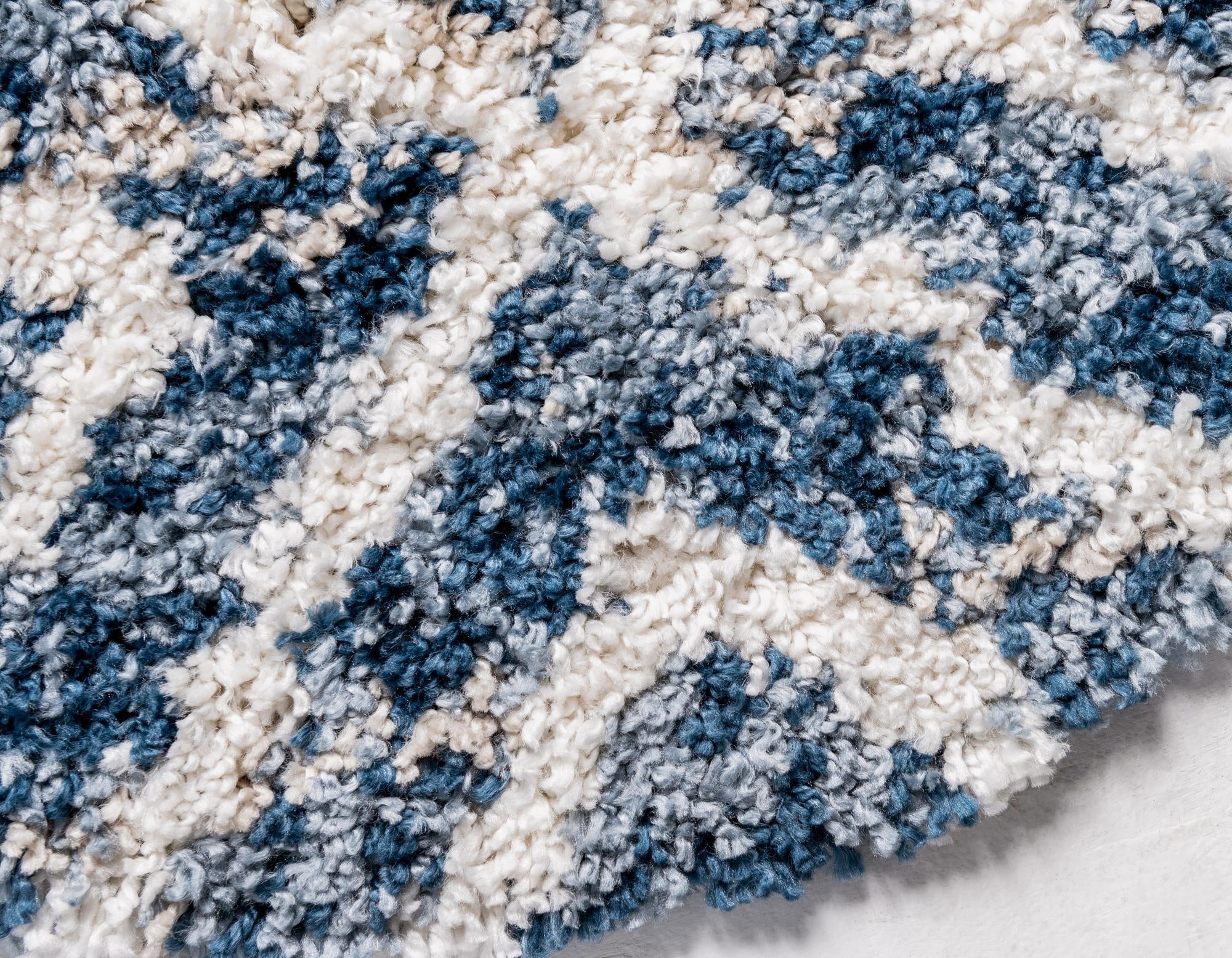 5' x 5' Lagom Shag Round Rug