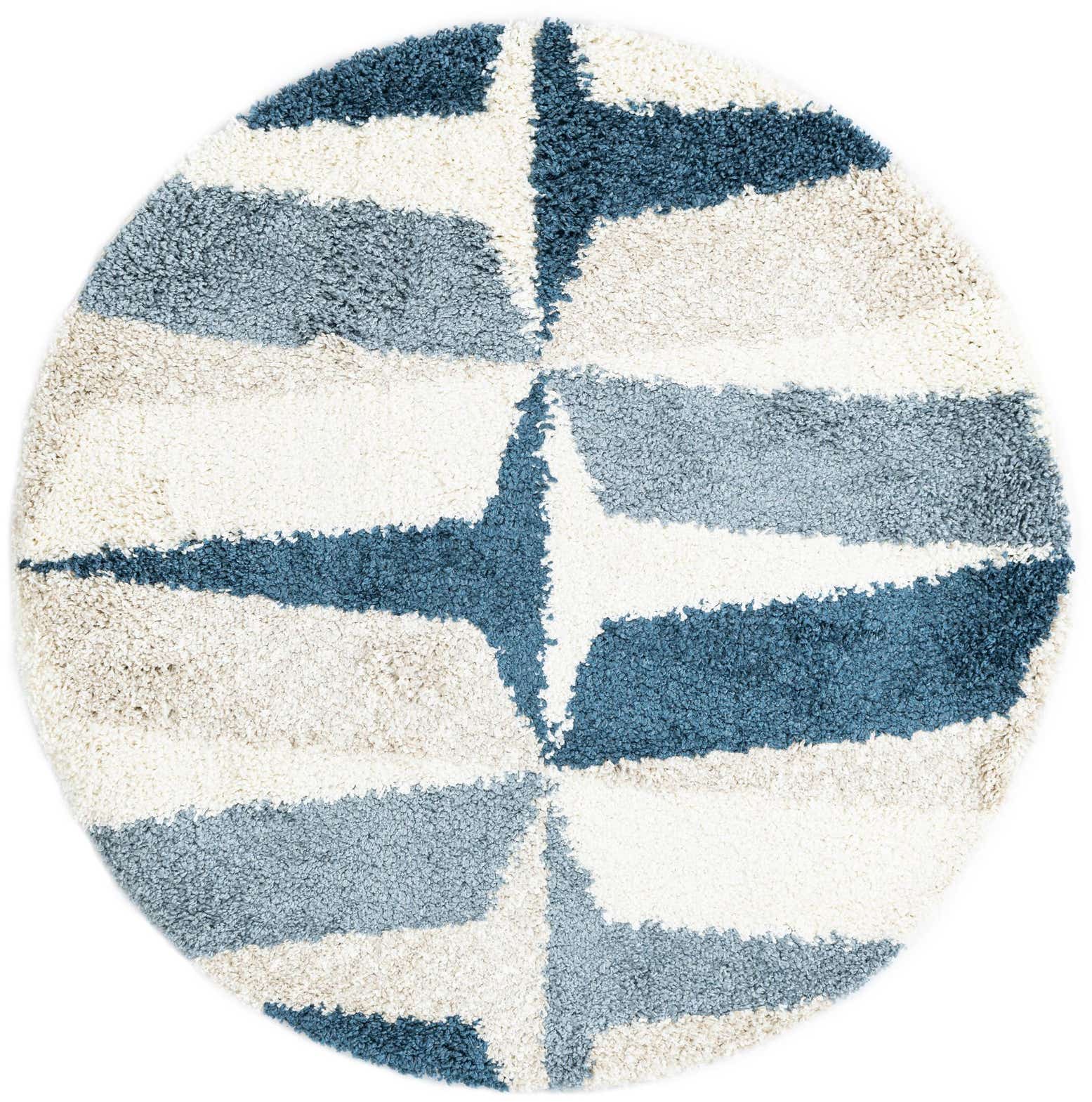 5' 3 x 5' 3 Lagom Shag Round Rug