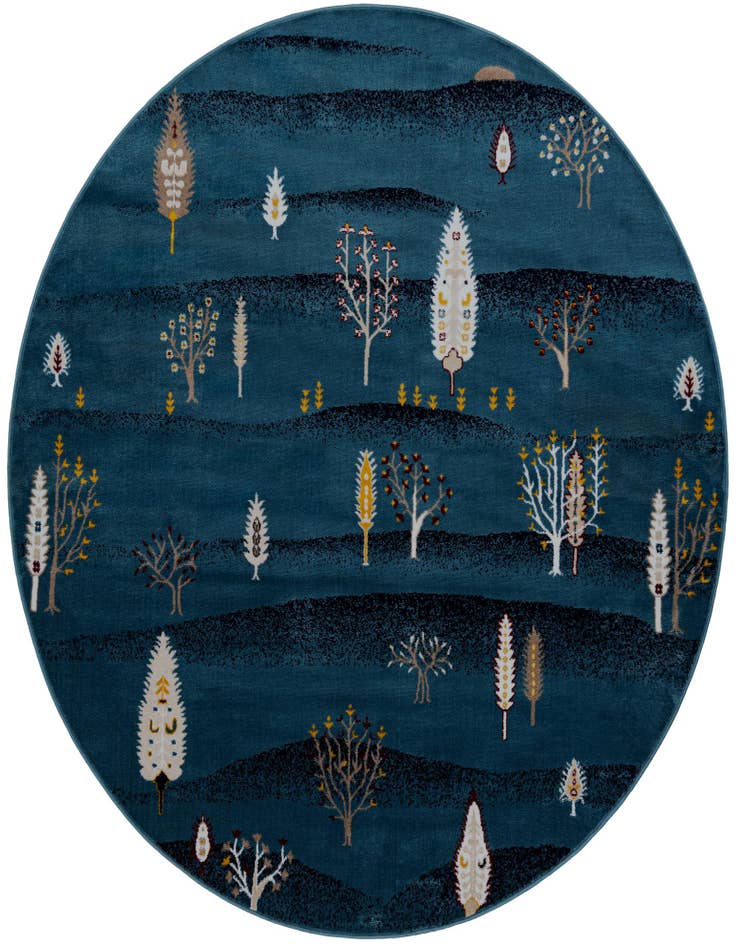 Detail image of 7' 10 x 7' 10 Laguna Round Rug