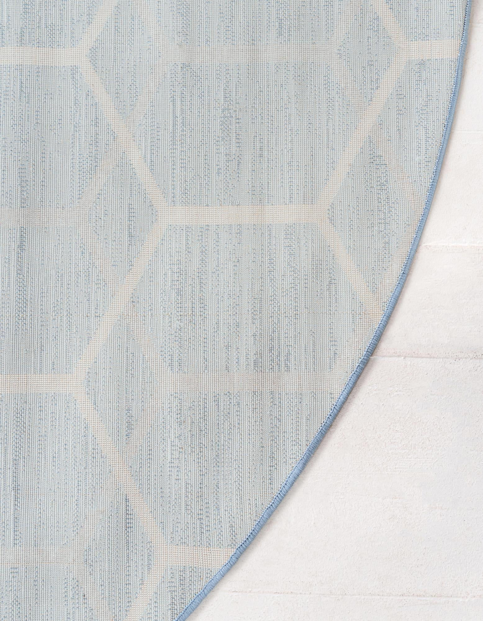 3' 3 x 3' 3 Lattice Trellis Round Rug