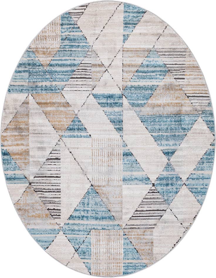 Detail image of 6' x 6' Leipzig Round Rug