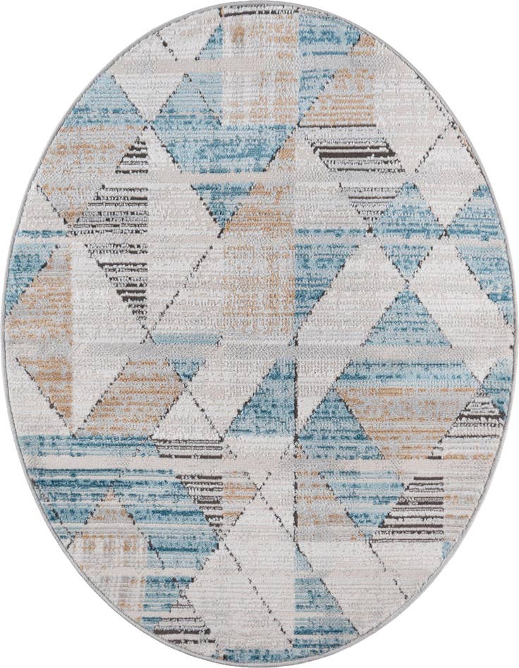 Detail image of 3' 3 x 3' 3 Leipzig Round Rug
