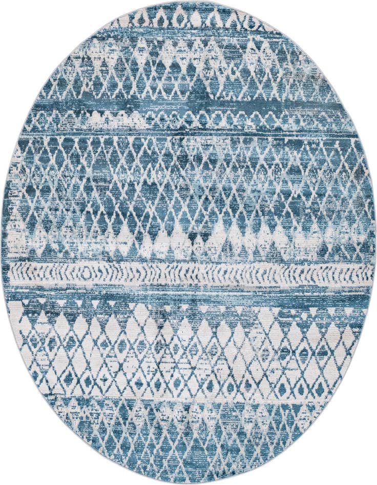 Detail image of 7' x 7' Leipzig Round Rug