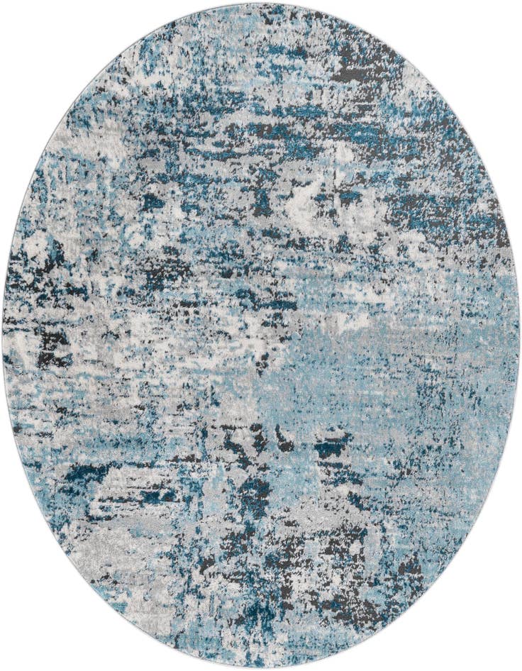 Detail image of 5' 3 x 5' 3 Leipzig Round Rug
