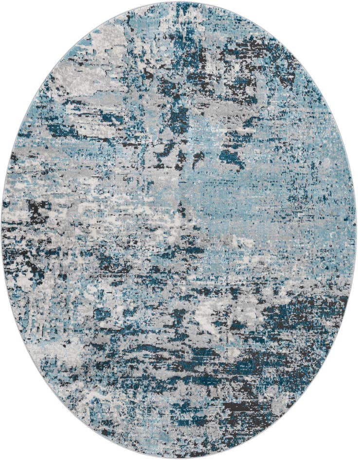 Detail image of 7' 10 x 7' 10 Leipzig Round Rug