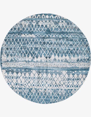 7' x 7' Leipzig Round Rug